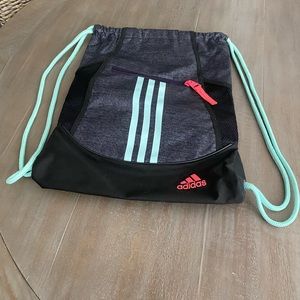 NWOT Adidas draw string backpack.